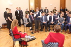 Kanada kindralkuberner Julie Payette ja Eesti Vabariigi president Tallinna Reaalkoolis