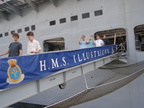 Reaalkooli õpilased külastasid Briti mereväe lipulaeva HMS Illustrious